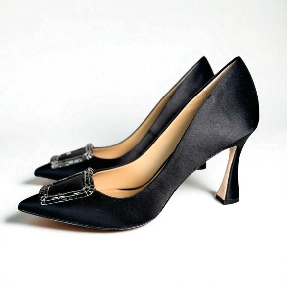 Badgley Mischka Aubree Pointed Toe Pumps | Size 8 | NWT w/ BOX & Dust Bag - Picture 2 of 10